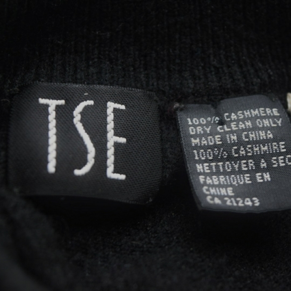 100% Cashmere TSE Oversized Mockneck ( Saks 5th Avenue ) Pullover - Picture 6 of 6